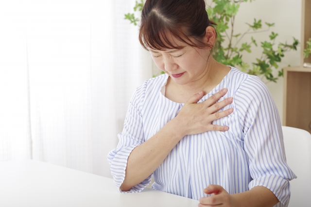 胸痛が気になる